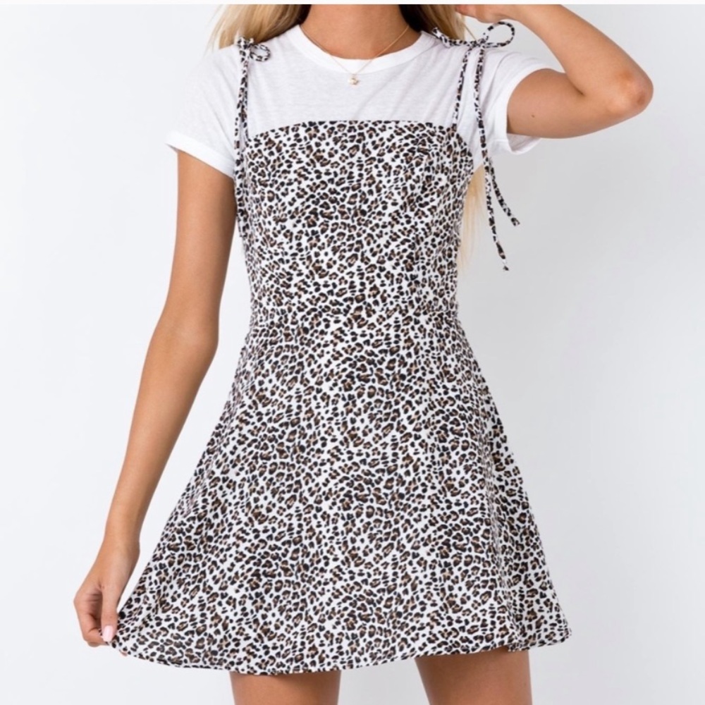 Princess Polly Cheetah Dress NEW W TAGS